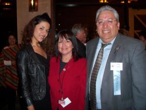 With Marty & David Cortinas, publishers of La Voz Colorado Newspaper @ the NAHP 2009 conference (National Assoc. of Hispanic Publications).