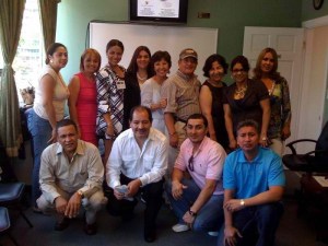 With the attendees of my workshop 